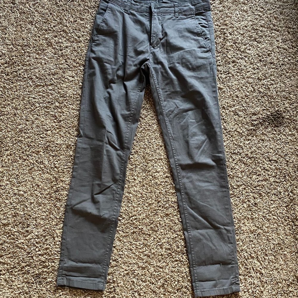 Zara Grey Chino Pants